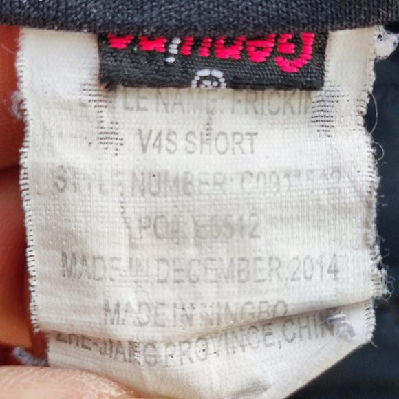 Volcom Frickin V4S bermuda dress short grey boys size 25/10 regular - Picture 7 of 11